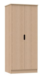Europa Couture Ladies Wardrobe Light Oak
