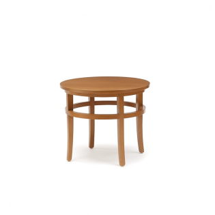 Chatsworth High Round Coffee Table, Oak