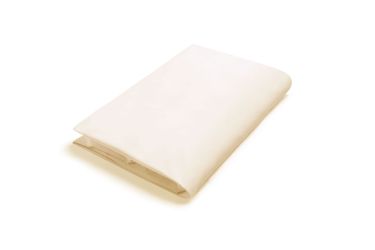 Poly Cotton Flat Sheet; Single Bed Cream