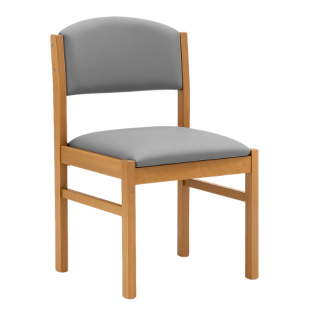 Durley Dining Chair in Grey
