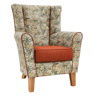 Hadnall Blossom Lounge Chair with Wings