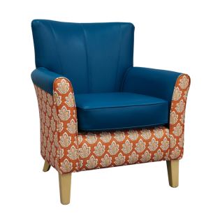 Kingsland Papaya Lounge Chair