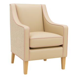 Canonbury Chablis Contrast Lounge Chair