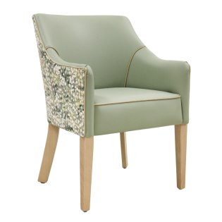 Bellevue Blossom Tub Chair in Sage