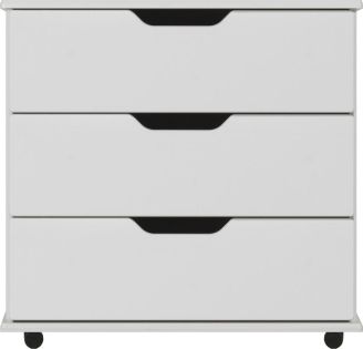 Europa Couture 3 Drawer Chest White