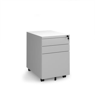 Steel 3 Drawer Mobile Pedestal