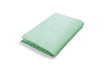 Poly Cotton Flat Sheet; Single Bed Green