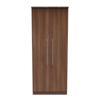 Europa Urban 2 Door Wardrobe: Graphite