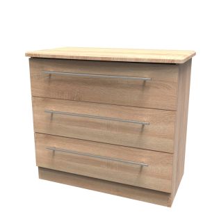 Urban 3 Drawer Wide Chest  in Bardolino