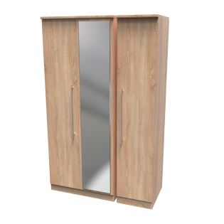Europa Urban: 3 Door Combination Wardrobe-Bardolini