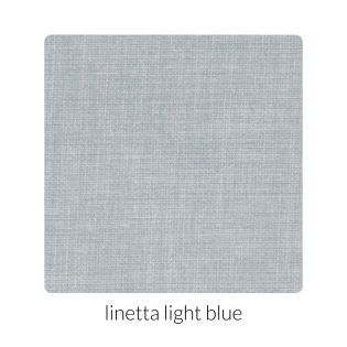 Amelia 3 Seater Sofa Beech Wood Linetta Light Blue