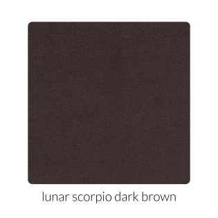 Amelia 3 Seater Sofa Beech Wood Lunar Scorpio Dark Brown