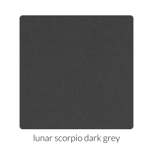 Amelia 3 Seater Sofa Beech Wood Lunar Scorpio Dark Grey