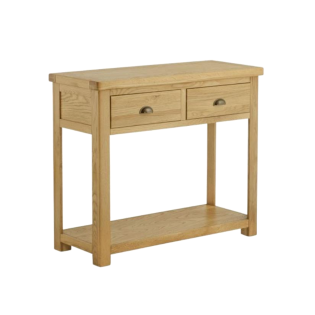 Portland Console Table in Oak 