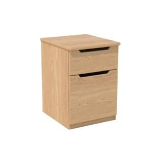 Europa Tough: 1 Drawer 1 Door Bedside With Lock