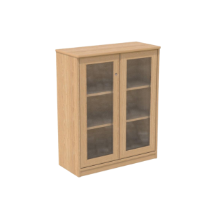 Samson Large Display Unit in Lissa Oak 