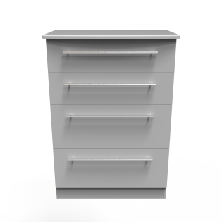 Europa Urban 4 Drawer Chest Grey Matt