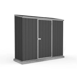 7' 5 x 3 Space Saver Metal Shed