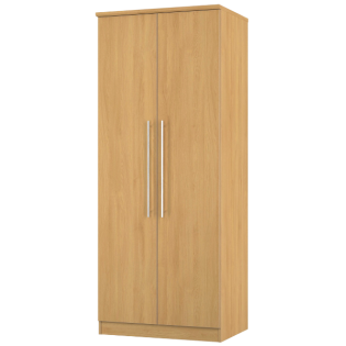 Europa Urban 2 Door Wardrobe in Modern Oak