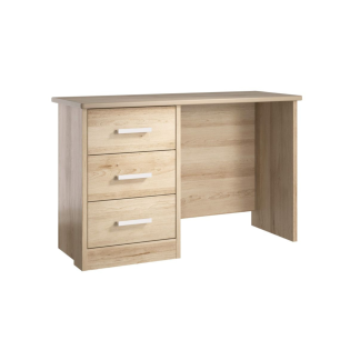 Voyage 3 Drawer Dressing Table Sand Beech
