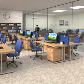 Straight Desks