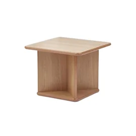 Samson Cruiciform Square Coffee Table in Lissa Oak 