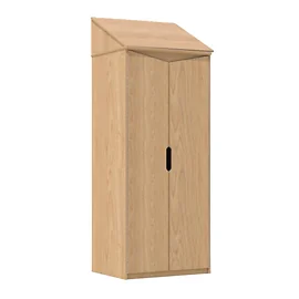 Etan 2 Door Ladies Wardrobe Anti-lig in Oak