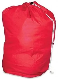 Polyester Laundry Bag Red