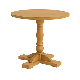 Balmoral Coffee Table Deluxe Pedestal Oak