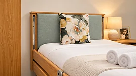 Bradshaw Padded End Board Upholstered - Sage Green