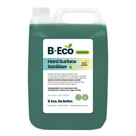 B-Eco Hard Surface Sanitiser Concentrate 2 x 5L (Lemon Fragrance)