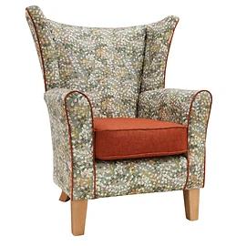 Claremont Blossom Lounge Chair with Wings
