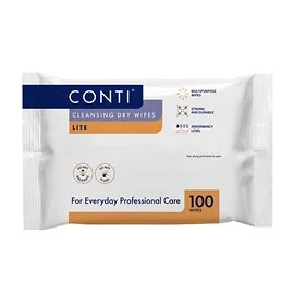 Conti Cleansing Dry Wipes Lite Small 24 x 18 cmConti Cleansing Dry Wipes Lite Small 24 x 18 cm