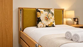 Bradshaw Padded End Board Upholstered - Gold 