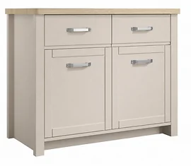 Small Darton Sideboard in Mountain Oak and Cashmere