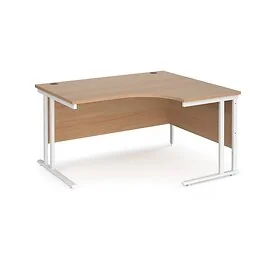 Right Hand Ergonomic Desk 1400mm Wide