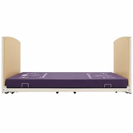 Super Low Profiling Bed With Integral Mattress Platform Extension