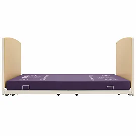Super Low Profiling Bed With Integral Mattress Platform Extension