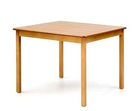 Square Dining Table 1022mm in Wenge