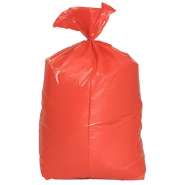 Red Soluble Strip Laundry Sacks